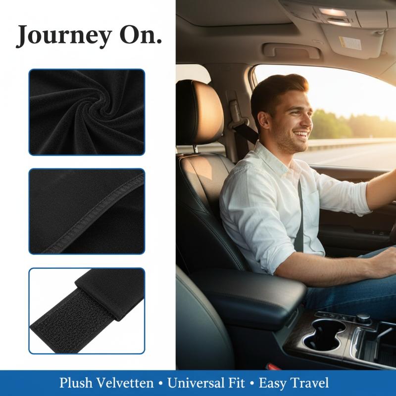 Travel Accessories In Car - 1/2 шт. мягких накладок на ремни