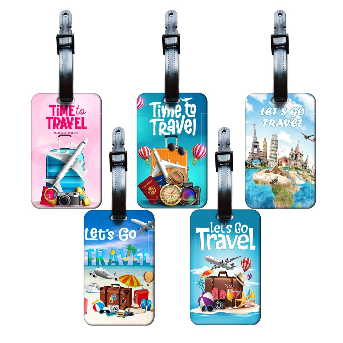 Travel Accessories Unique - Бирка для багажа в стиле Travel