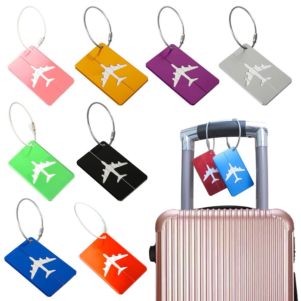 Travel Accessories Unique - Алюминиевые бирки для багажа для путешествий,