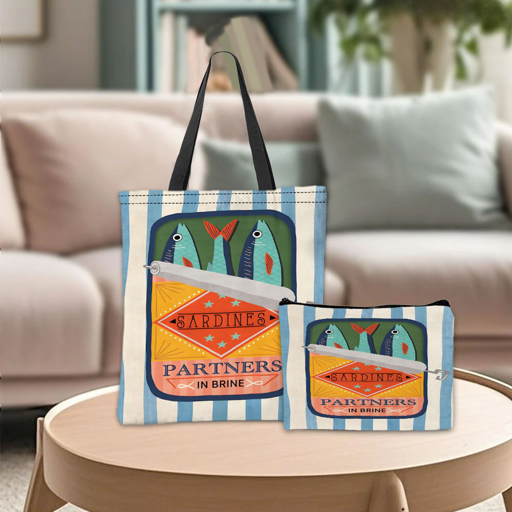 Travel Accessories Pouch - Сумка с рисунком Сардина Партнеры, косметичка,