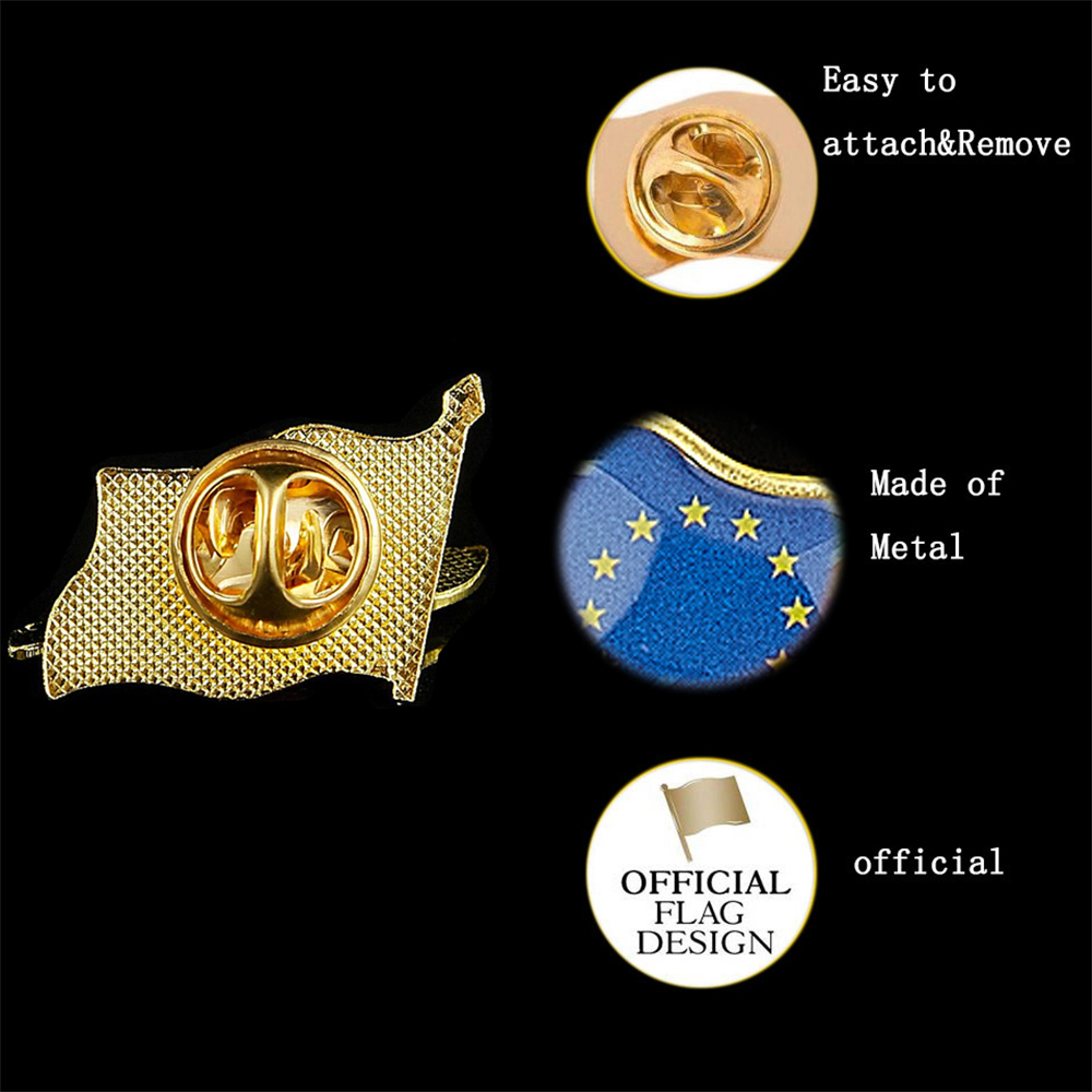 Патриотический значок Европейс – обзор и цена Travel Accessories Europe