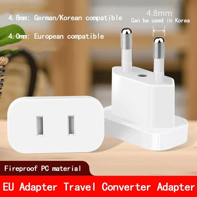 1 шт. адаптер питания 4.8/4.0  – обзор и цена Travel Accessories Europe