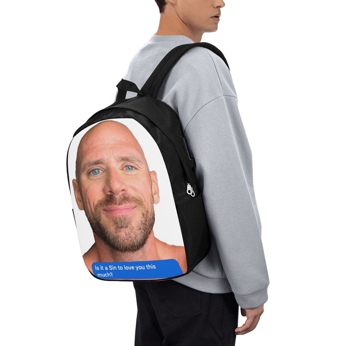 Рюкзак Johnny Sins Flirty Text – обзор и цена Travel Accessories For Men