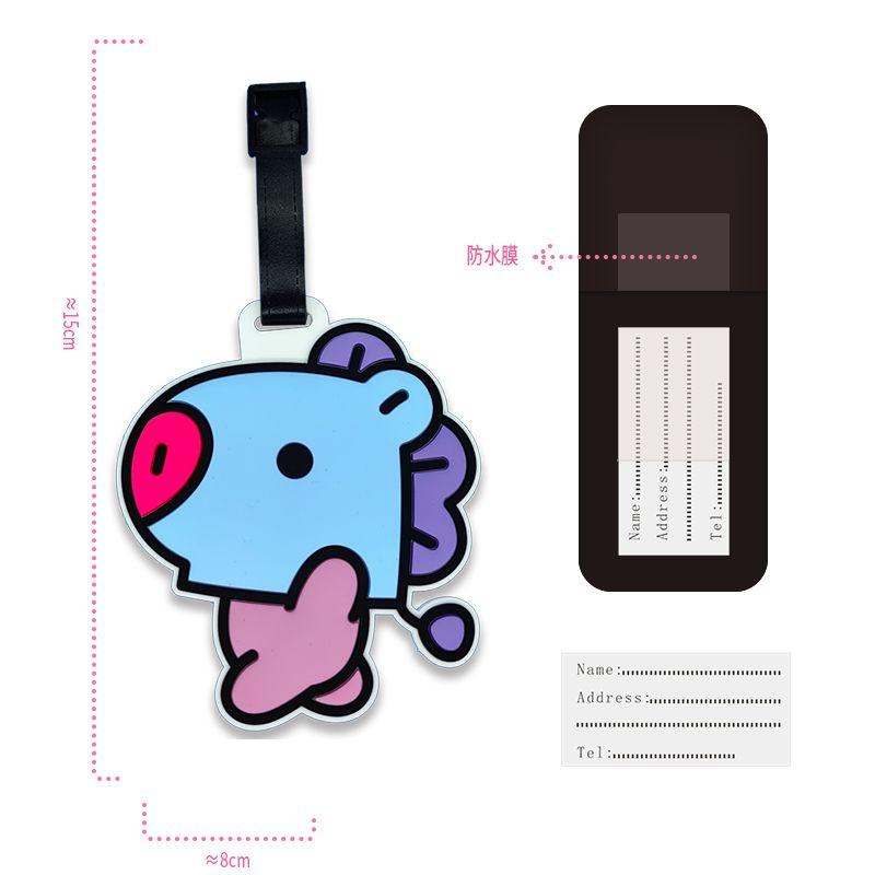 Милый брелок BT21 с персонажам – обзор и цена Travel Accessories Unique