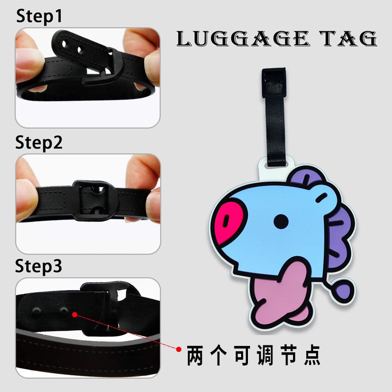 Милый брелок BT21 с персонажам – обзор и цена Travel Accessories Unique