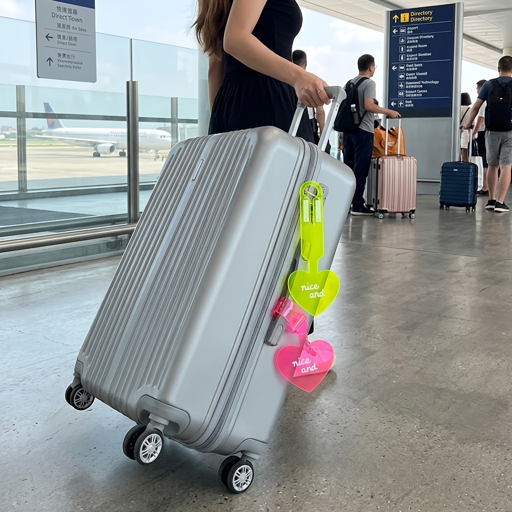 4 шт. флуоресцентных багажных  – обзор и цена Travel Accessories Unique