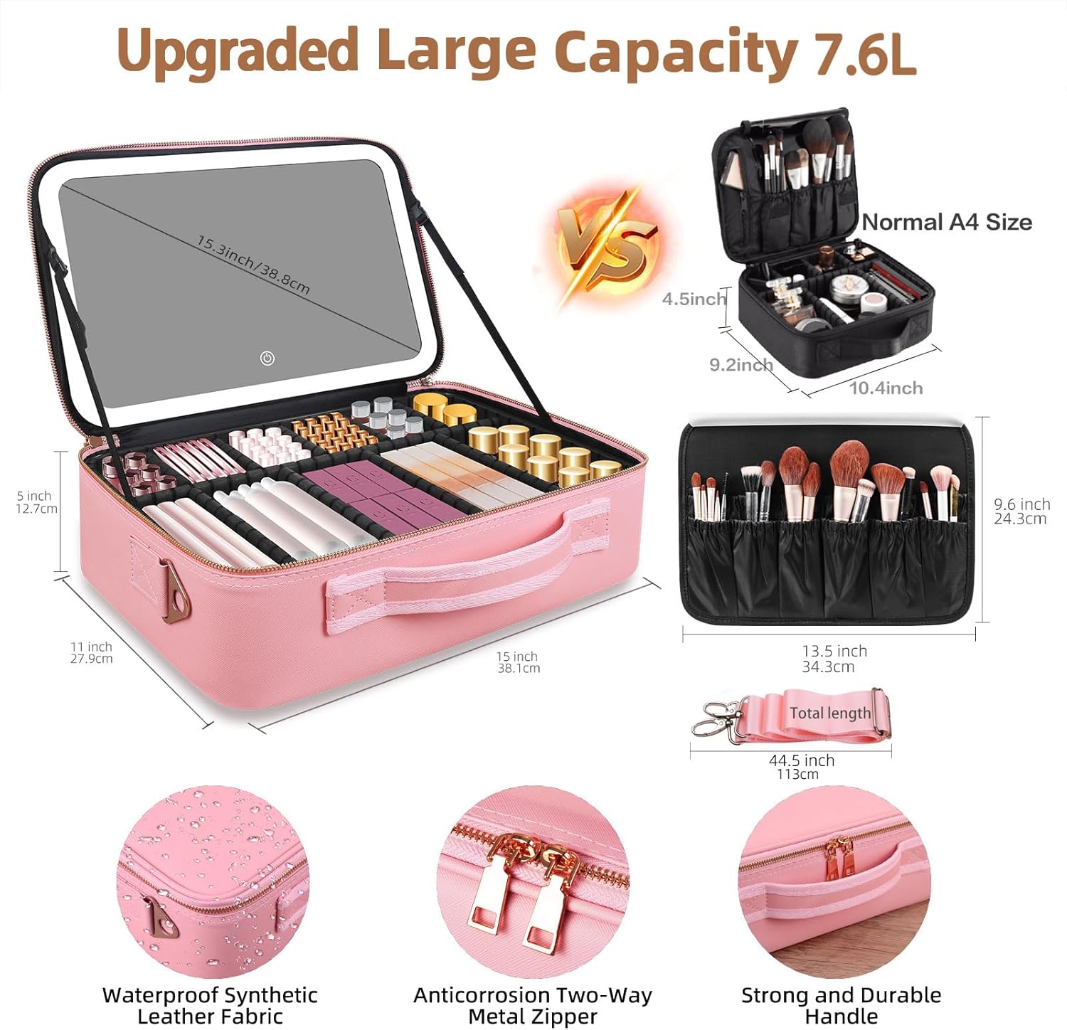 Большая косметичка 15''X11'' с – обзор и цена Travel Z
